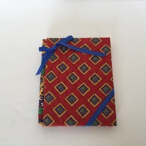 Vera Bradley Photo Album Quilted Fabric Picture Frame 4x6‎ Villa Red
